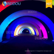 Luminosité personnalisée LED Ligne de finition Infatable Archway Publicité Arches